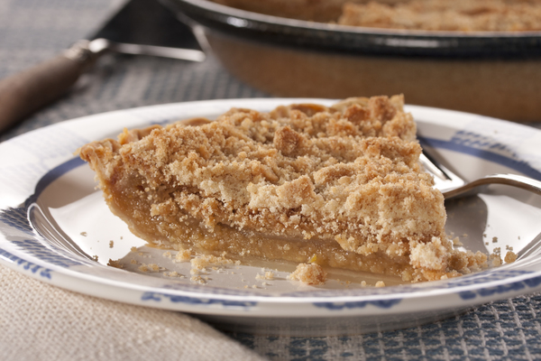 Amish Vanilla Crumb Pie