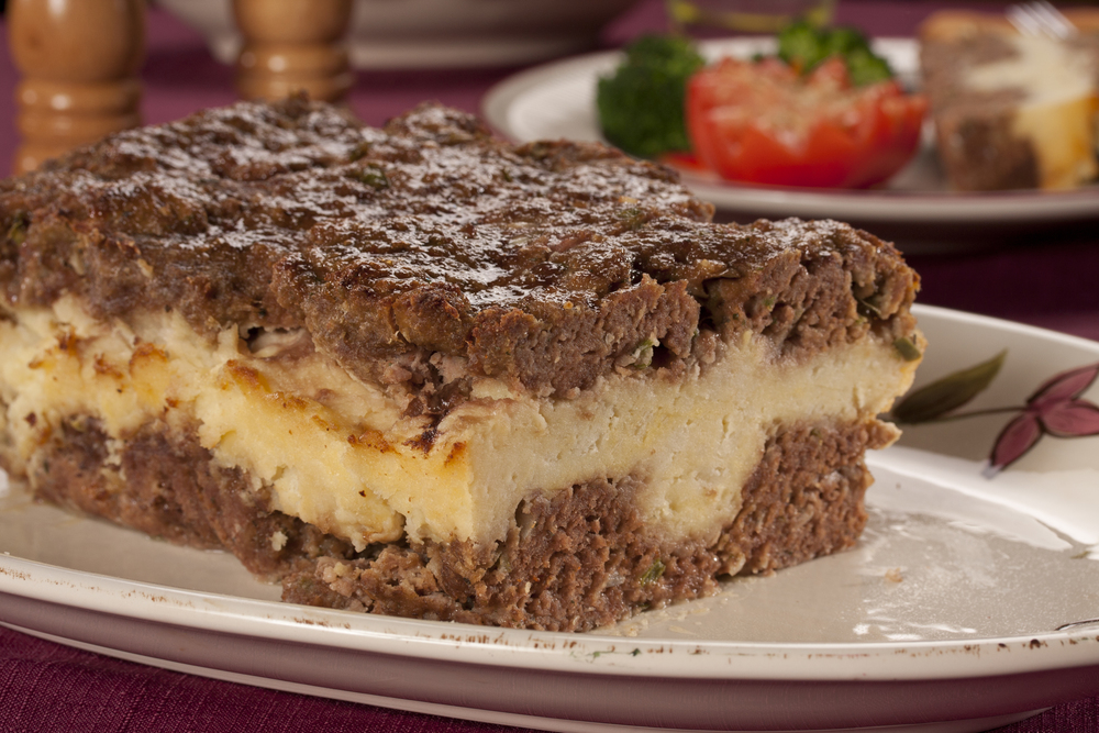 Potato-Stuffed Meat Loaf MrFood.com Potato-Stuffed Meat Loaf MrFood.com