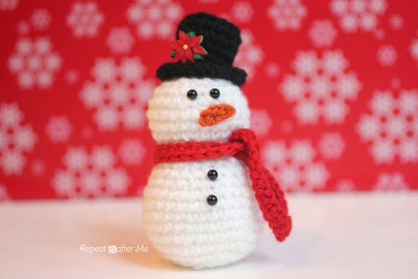 Amigurumi Crochet Snowman