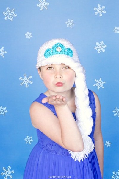 Frozen Princess Elsa Inspired Hat Crochet Pattern