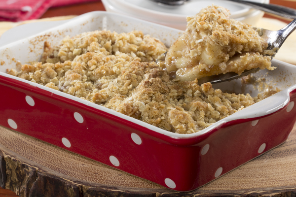 Apple Crisp for Two