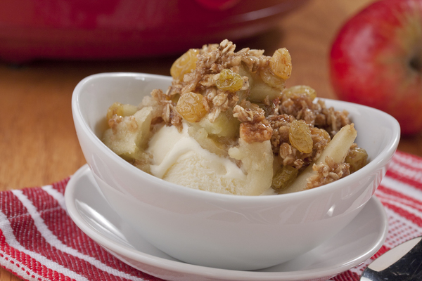 Apple Crunch Cobbler