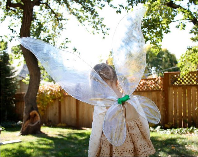 Iridescent DIY Fairy Wings