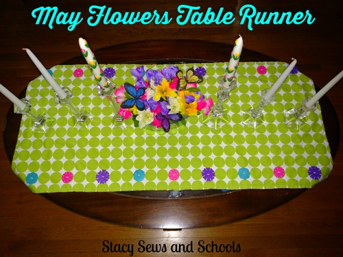 May Flowers Table Runner