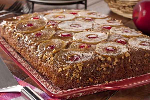 Apple Upside-Down Cake