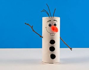 DIY Toilet Paper Roll Olaf