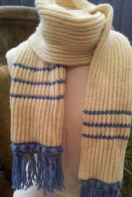 Fisherman's Rib Stitch Scarf