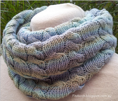 Winter Beach Cable Cowl