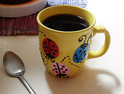 Summertime Ladybug Mug