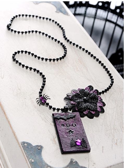 Bootiful Halloween Necklace