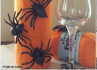 Creepy Crawly Wine Cozy