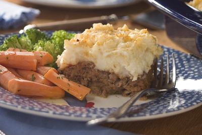 Country Meat Loaf & Potato Casserole