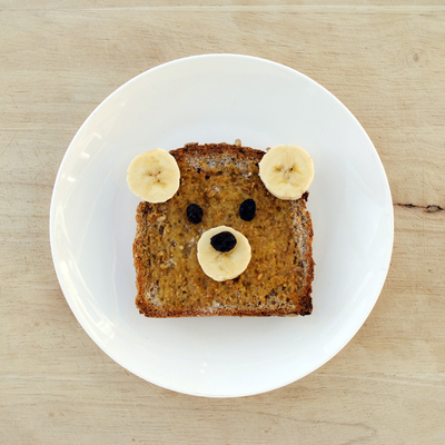 Cinnamon Teddy Bear Toast