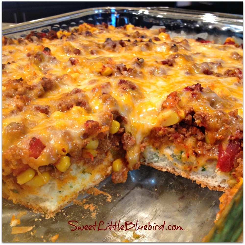 Easy Cheesy Taco Casserole | AllFreeCasseroleRecipes.com