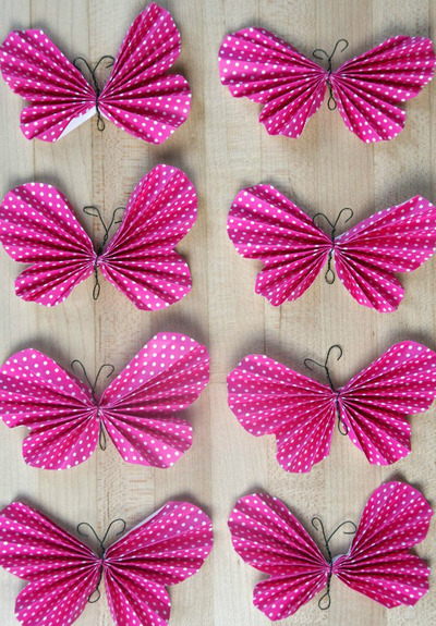 Easy Peasy Paper Butterflies