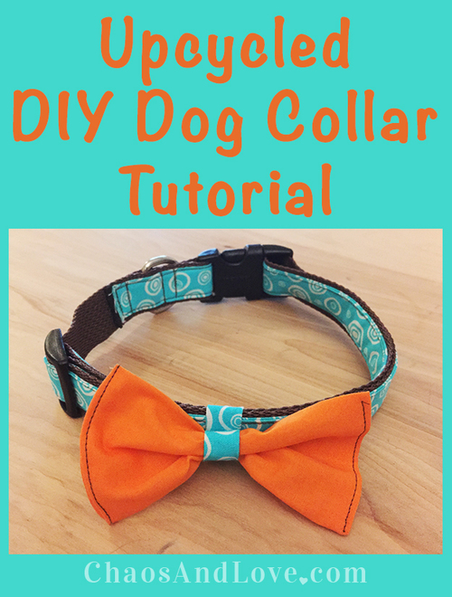 Colorful Upcycled Dog Collar Tutorial