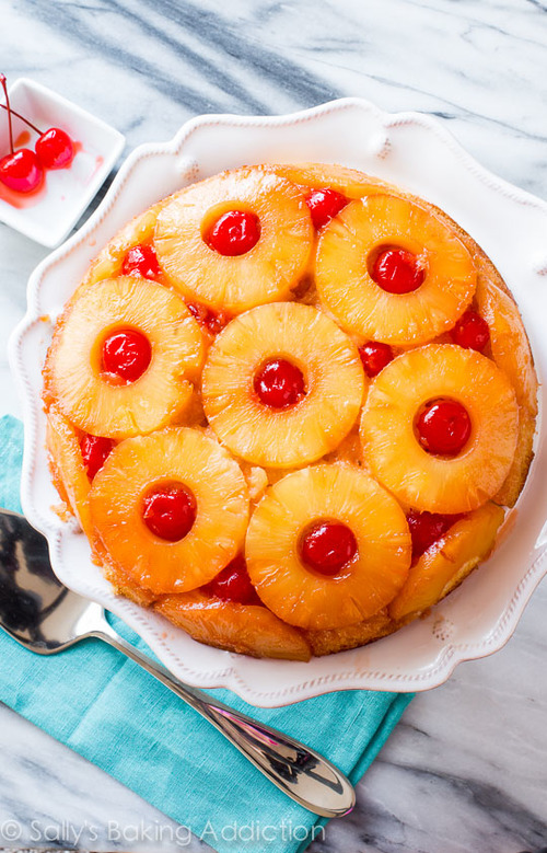 Traditional Pineapple Upside-Down Cake