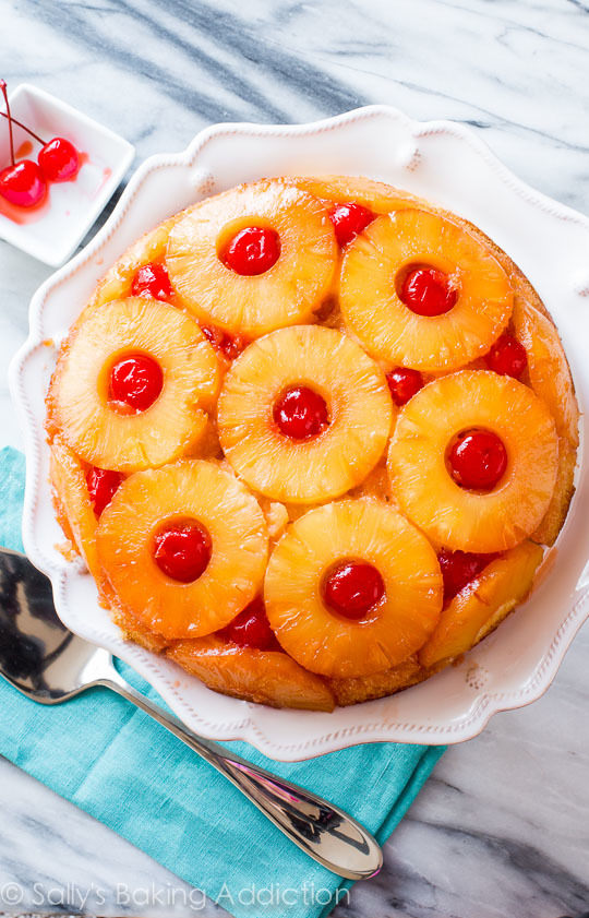 Traditional Pineapple Upside-Down Cake | AllFreeCasseroleRecipes.com