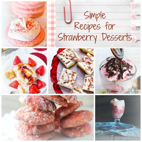 15 Simple Recipes for Strawberry Desserts | FaveHealthyRecipes.com