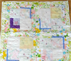 Vintage Hankies Baby Quilt Pattern