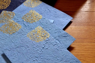 DIY Embossed Envelopes