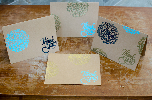 Easy Embossed Greeting Cards