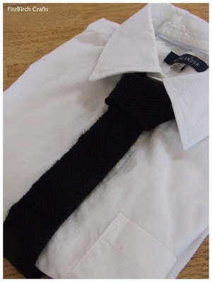 Hopefully you won't have to tie it for him Knitted Mens Tie