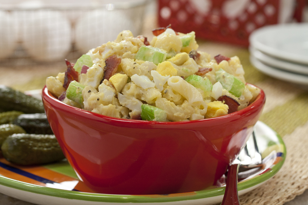 Bacon and Egg Macaroni Salad