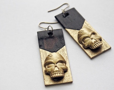 Fabulous Skull DIY Earrings