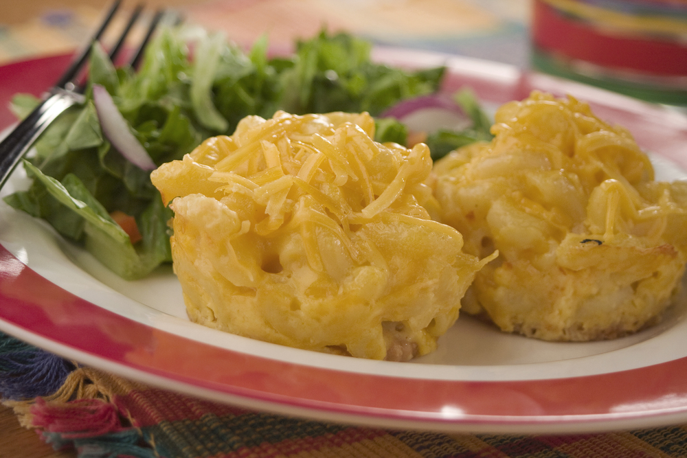 MUFFIN TIN MAC & CHEESE — 600 ACRES