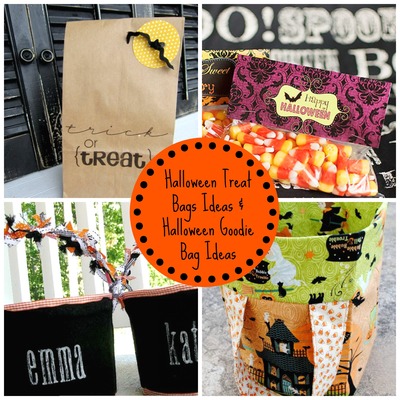halloween bag treat goodie