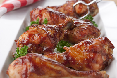 Barbecued Drumsticks