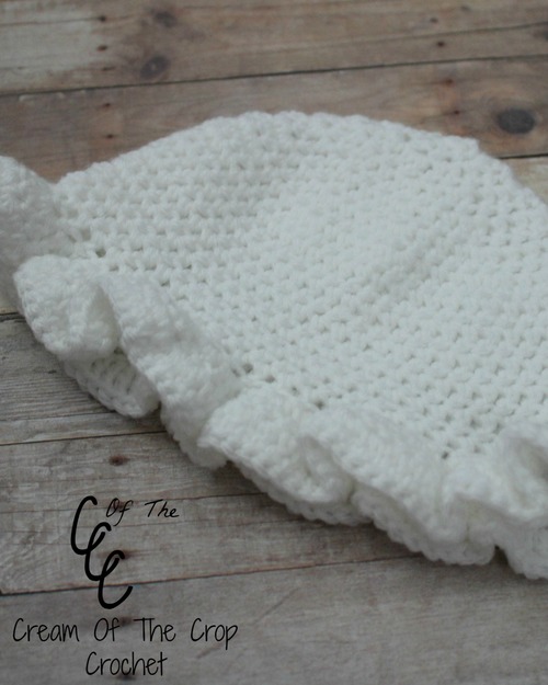 Newborn Ruffle Hat