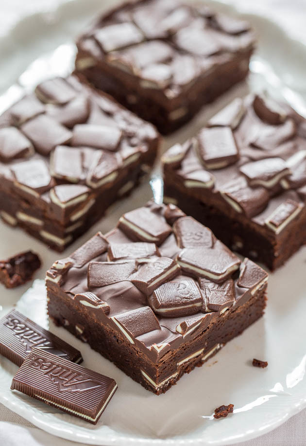 Andes Mint Brownies