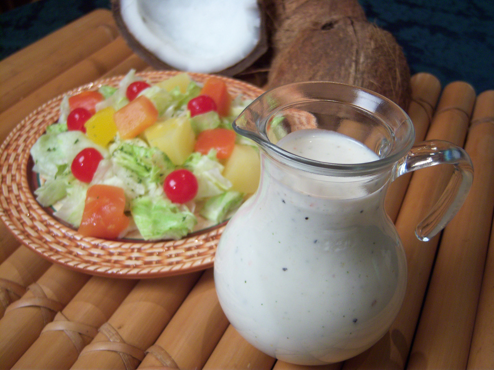 coconut cream dressing recipe Creamy Dairy-Free Salad Dressing