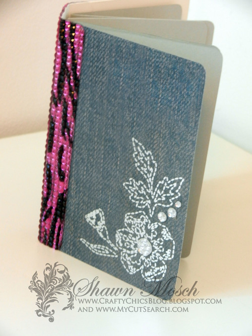 Mini Book with Bling Binding