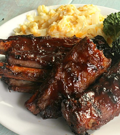 Four Ingredient BBQ Ribs