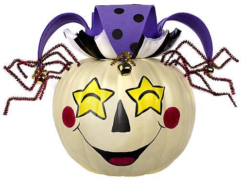 Jester Party Pumpkin