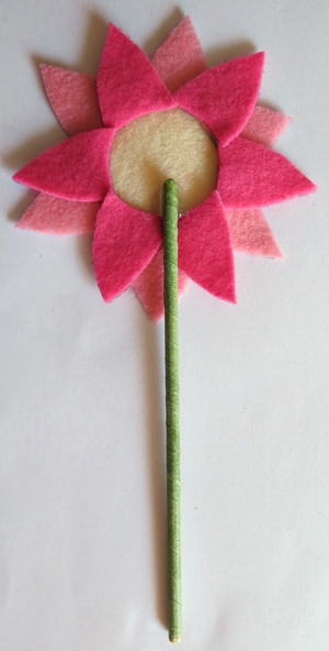 Adorable Felt Flower Fairy