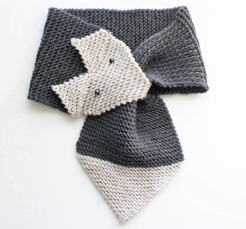 Foxy Garter Stitch Scarf