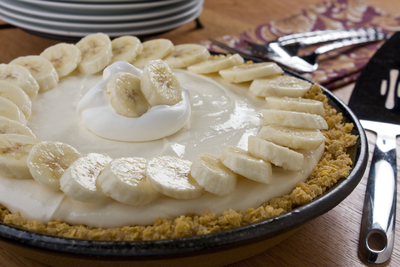 Banana Crunch Pie