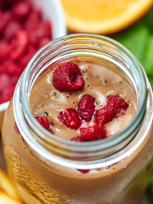 Very Berry Spinach Smoothie