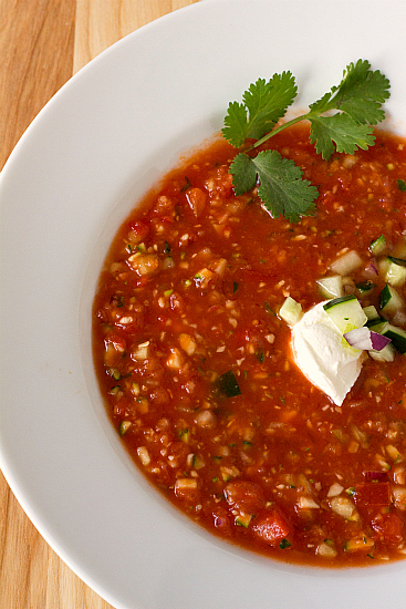 The Pioneer Woman's Gazpacho Copycat