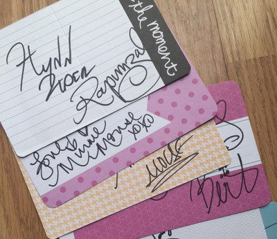 Remarkably Easy DIY Autograph Book