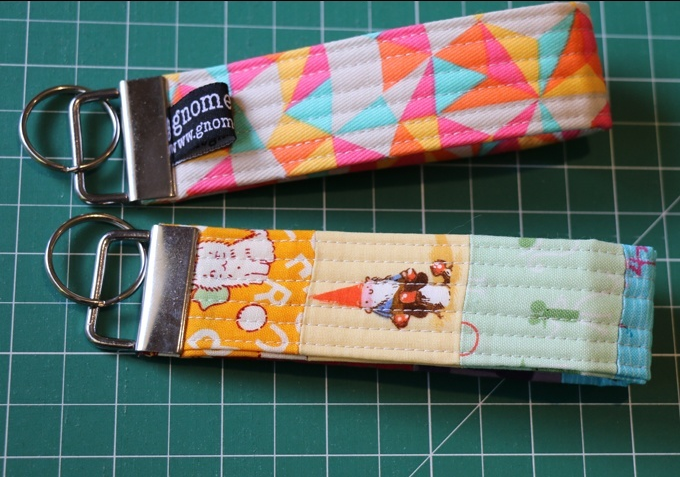 How to Make a Patchwork Key Fob | AllFreeSewing.com