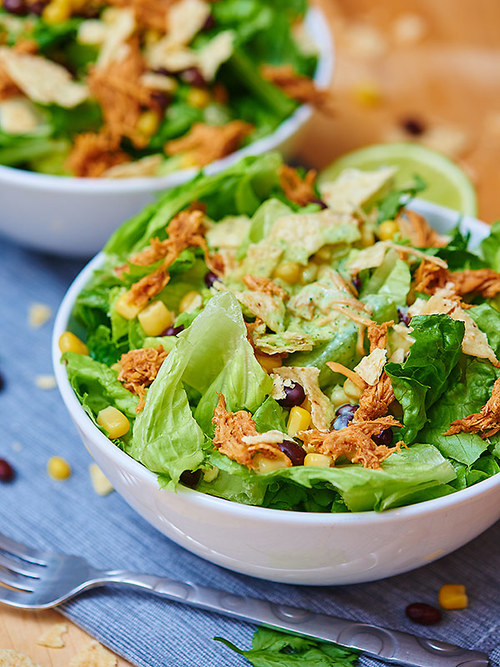 Best Slow Cooker BBQ Chicken Salad