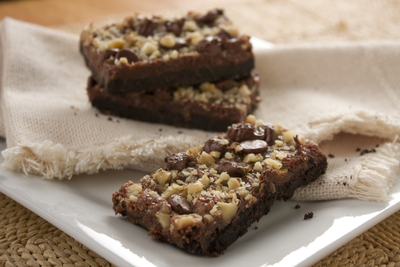 Double Chocolate Cookie Bars