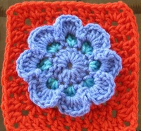 How To Crochet: 14 Flower Crochet Granny Squares eBook