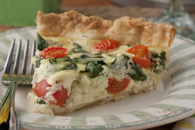 Garden Quiche | MrFood.com