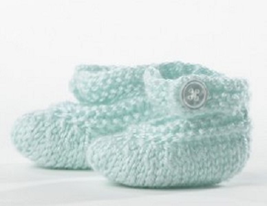 25 Knit Baby Booties Patterns Free Allfreeknitting Com